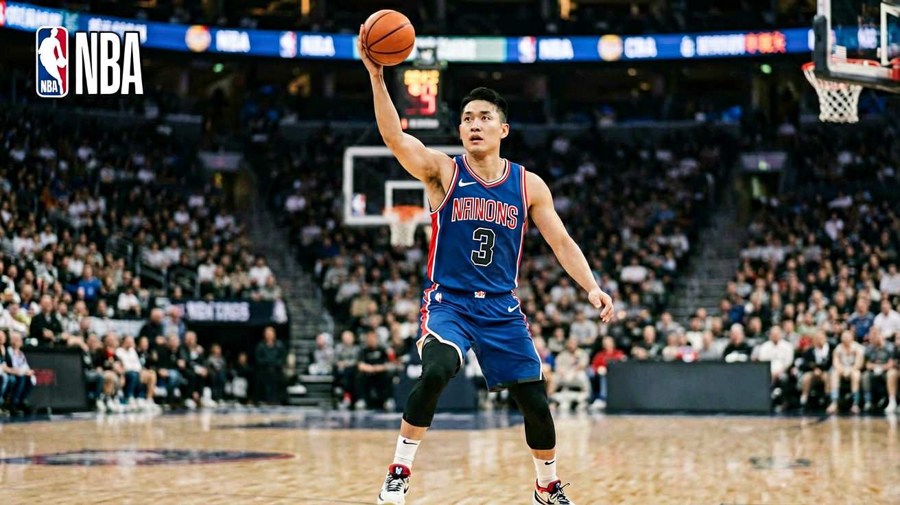 NBA赛场特写